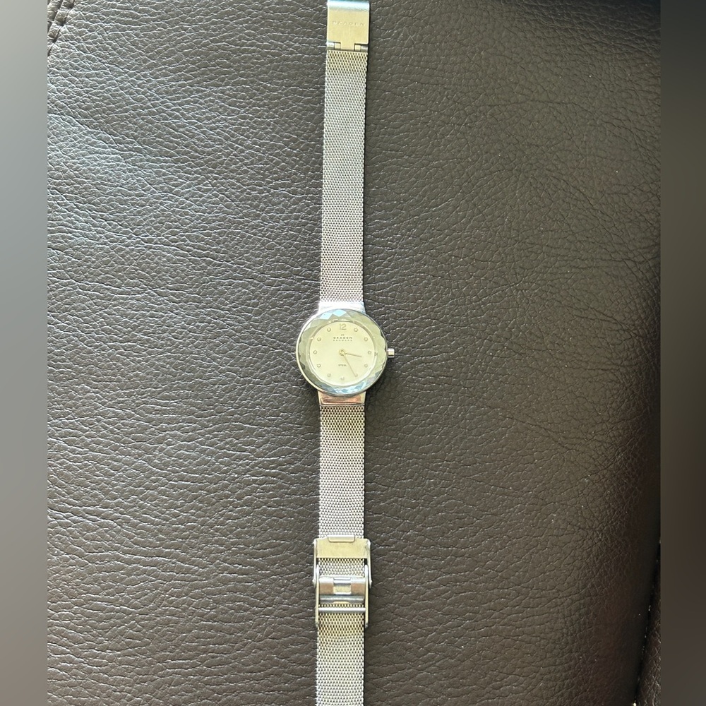 Silver SKAGEN watch